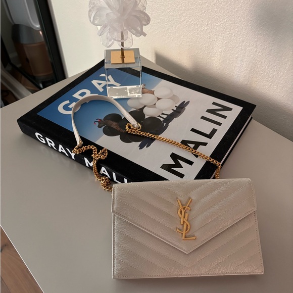 YSL Envelope Chain Wallet - Picture 2 of 9